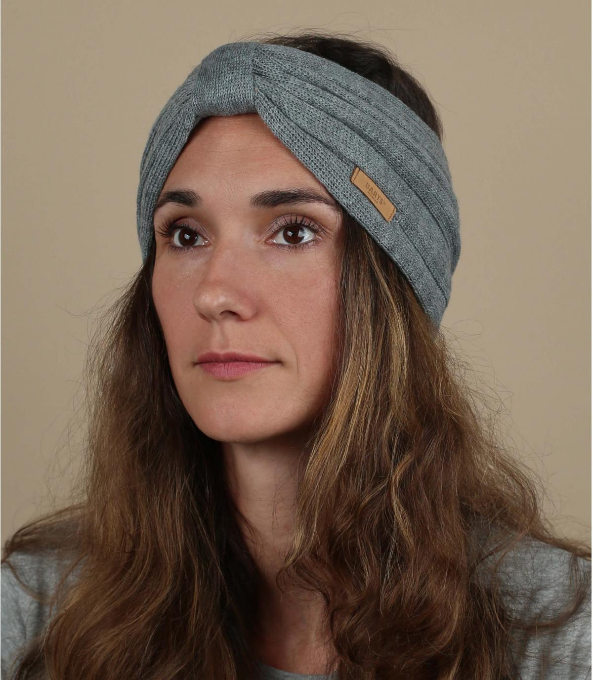 cinta gris nudo Zitoun Headband heather grey